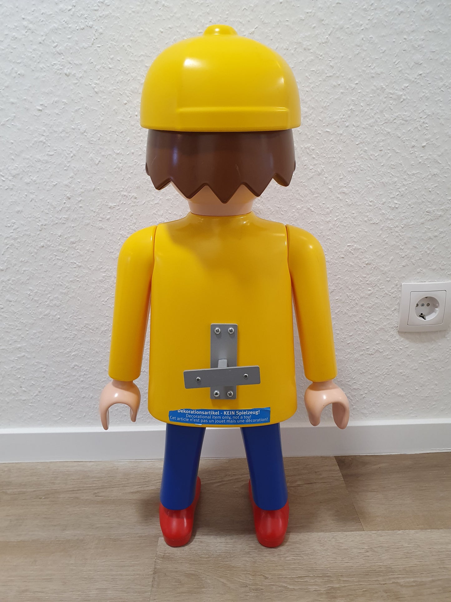 Playmobil wall mount for 60cm figure advertising figure XXL large figure standing figure 65cm 