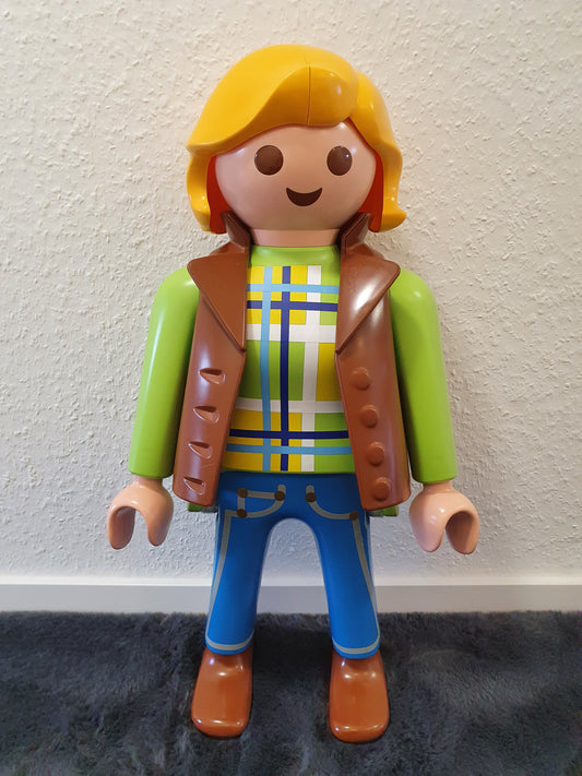 Playmobil 60cm Frau City Life Werbefigur XXL Großfigur Dekofigur Standfigur 65cm