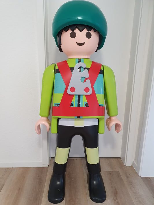 Playmobil 150cm Mountain Climber Advertising Figure XXL Large Figure Decorative Figure Giant Standing Figure