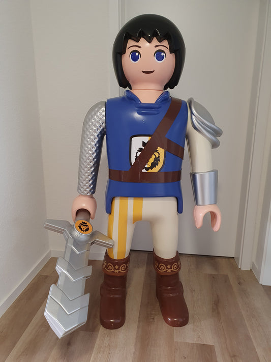 Playmobil 150cm Ritter Alex Werbefigur XXL Großfigur Dekofigur Standfigur Giant