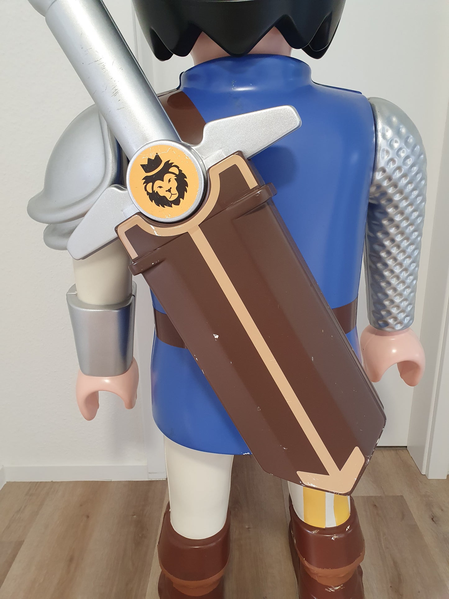 Playmobil 150cm Ritter Alex Werbefigur XXL Großfigur Dekofigur Standfigur Giant