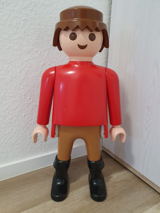 Playmobil 60cm Gärtner Lechuza V1 Figur Werbefigur XXL Großfigur Standfigur 65cm