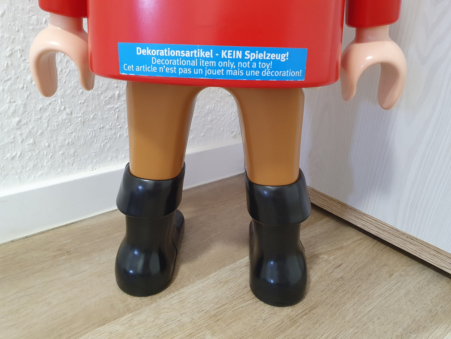 Playmobil 60cm Gärtner Lechuza V1 Figur Werbefigur XXL Großfigur Standfigur 65cm