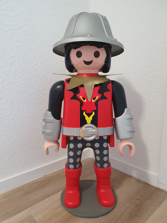 Playmobil 75cm Ritter Drachenritter Figur Werbefigur XXL Großfigur Dekofigur RAR