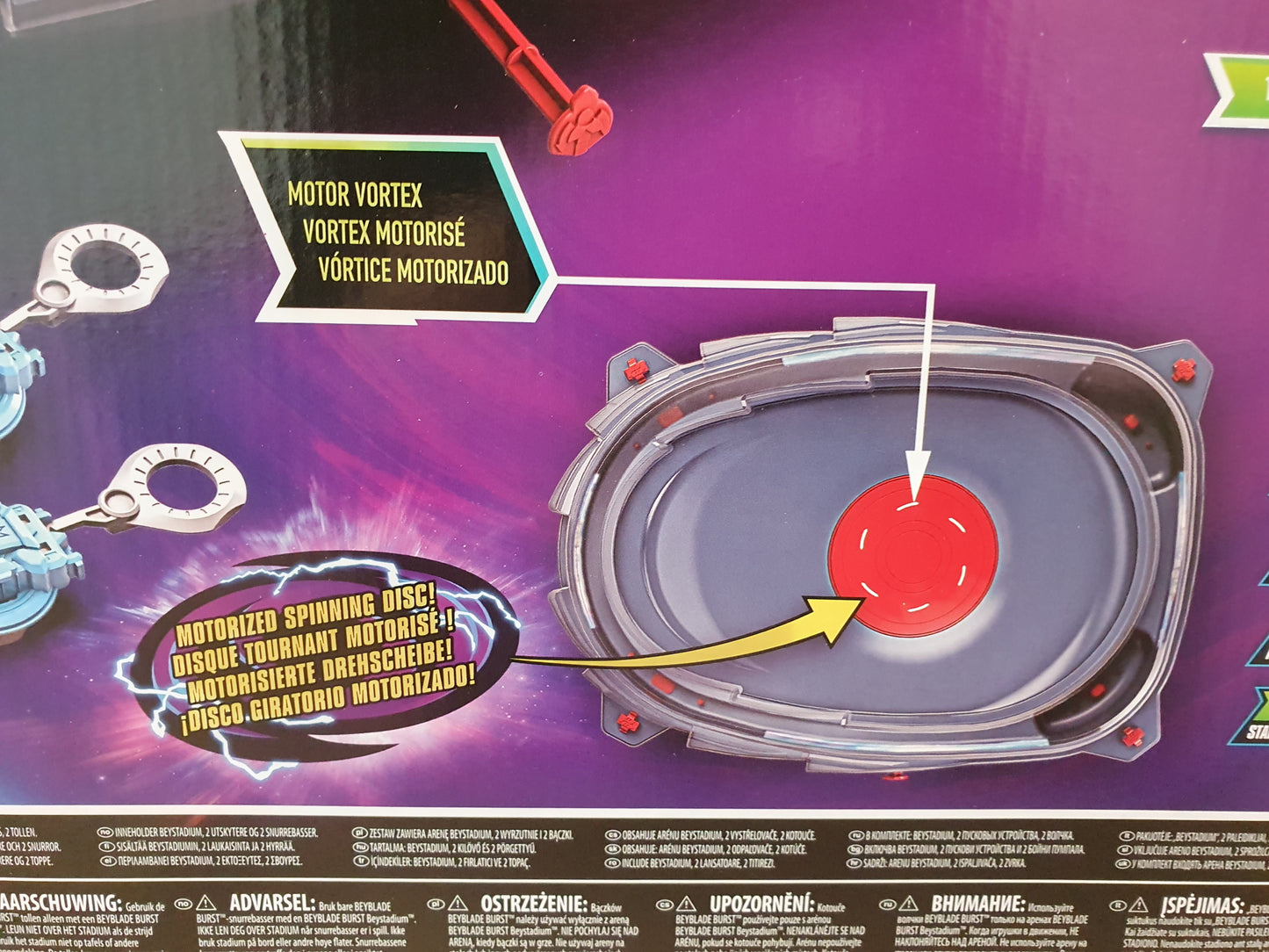 Beyblade Burst Surge Speedstorm Motor Strike Battle Set Hasbro Motorisiert Arena