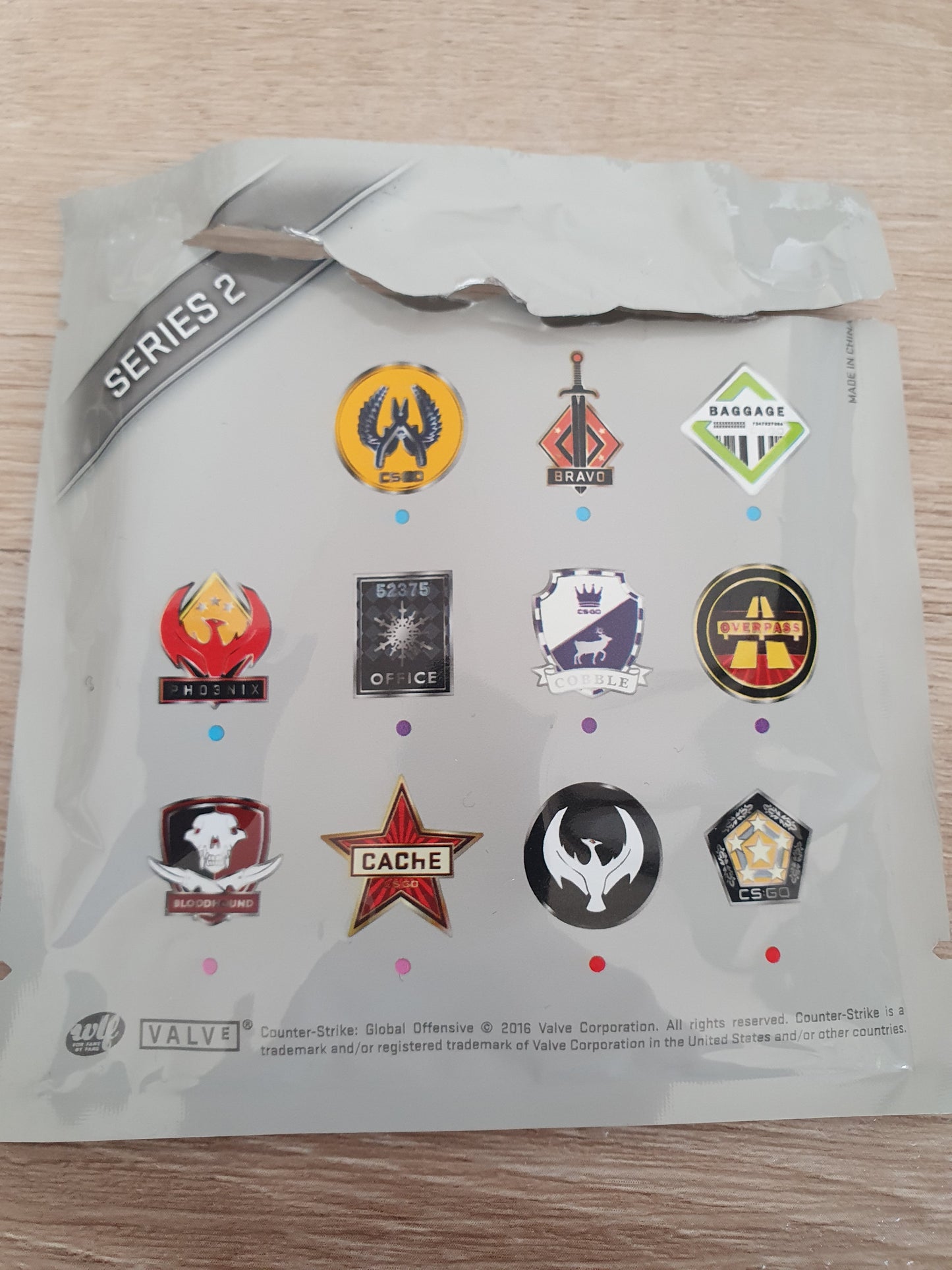 SELECTION CS:GO Pin Series 2 Collectible Pin +Ingame Key STEAM Valve CSGO CS2 Code 