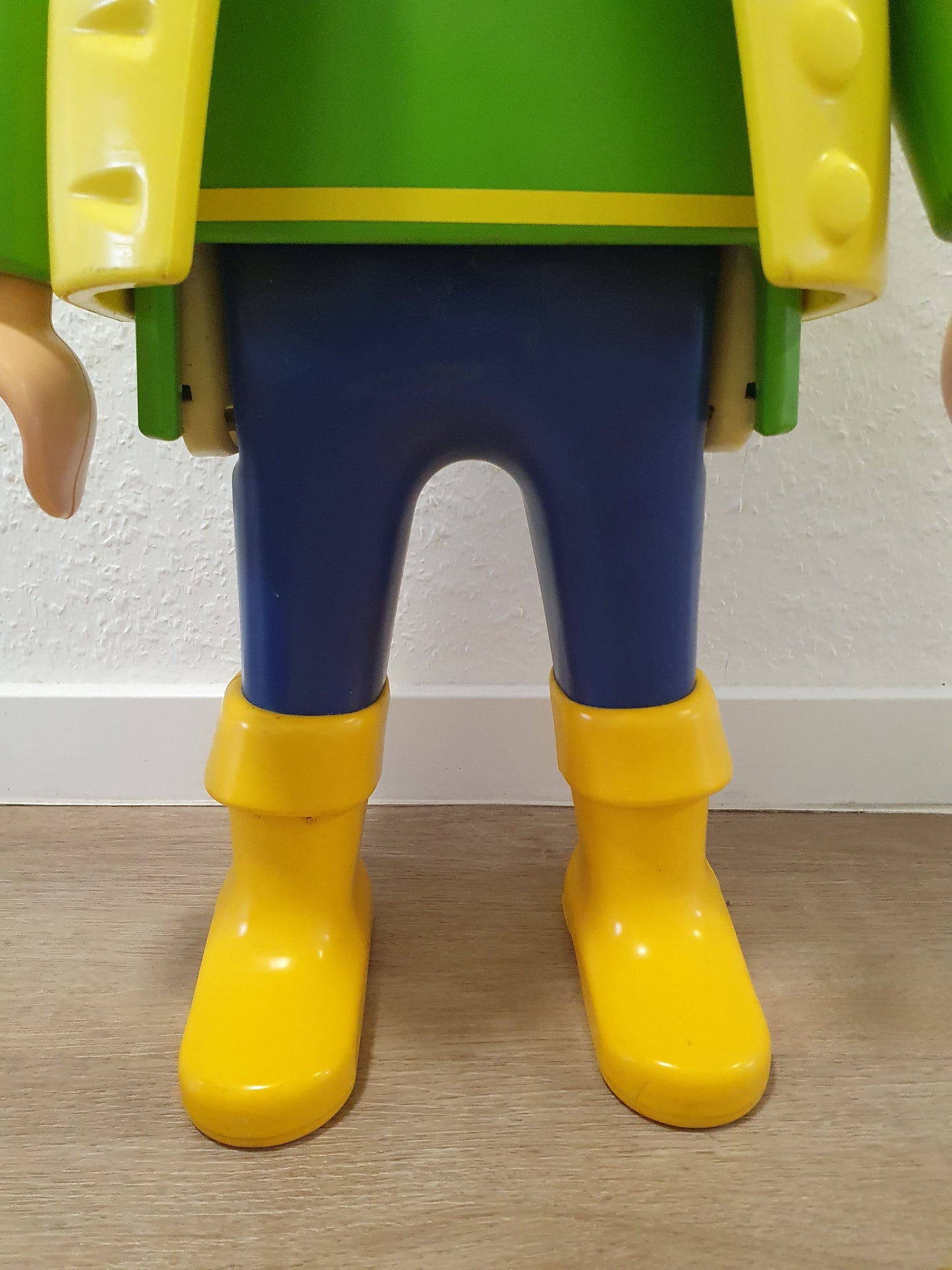 Playmobil 60cm Bauarbeiter Figur Werbefigur XXL Großfigur Standfigur 65cm Deko