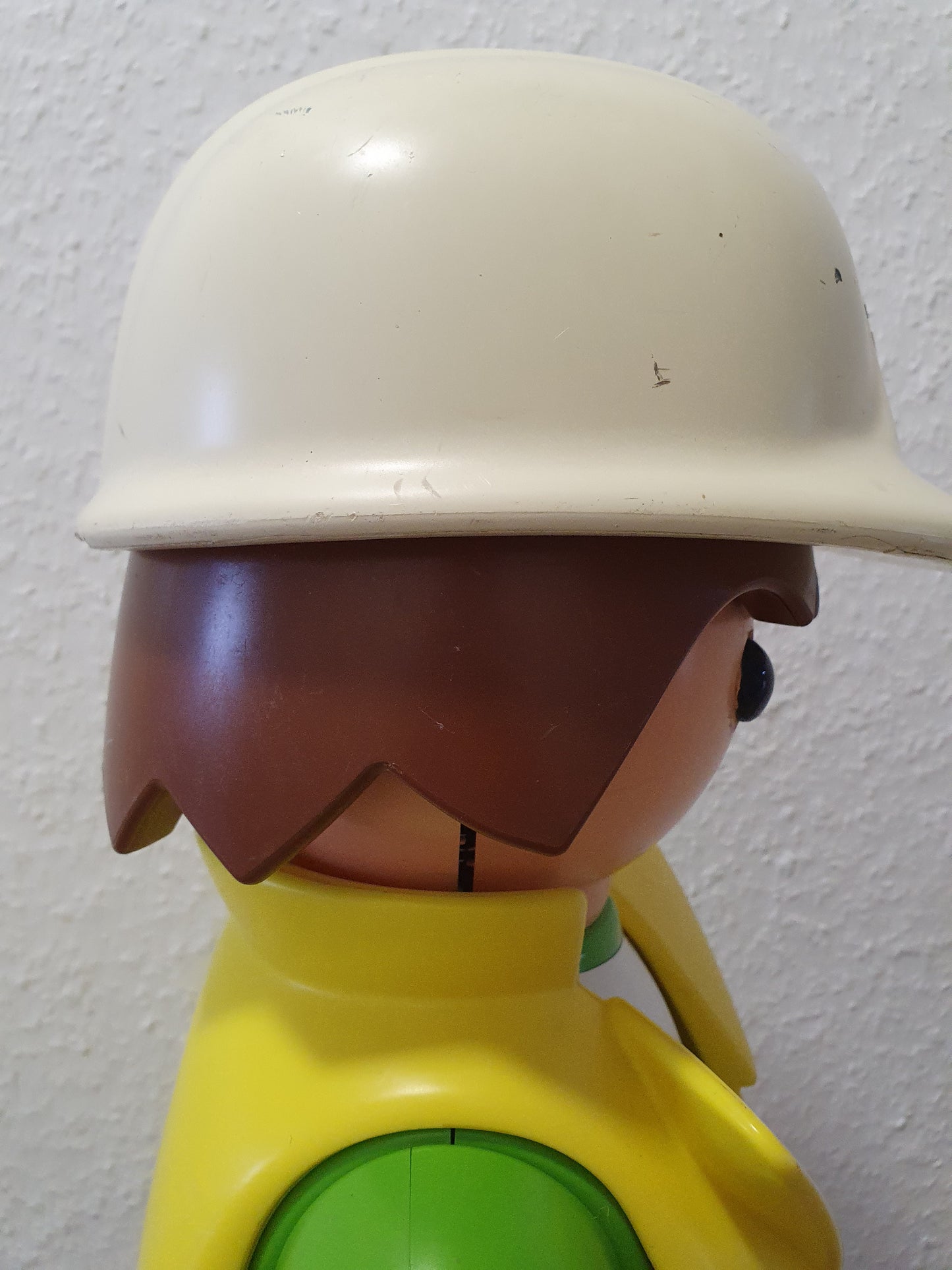 Playmobil 60cm Bauarbeiter Figur Werbefigur XXL Großfigur Standfigur 65cm Deko