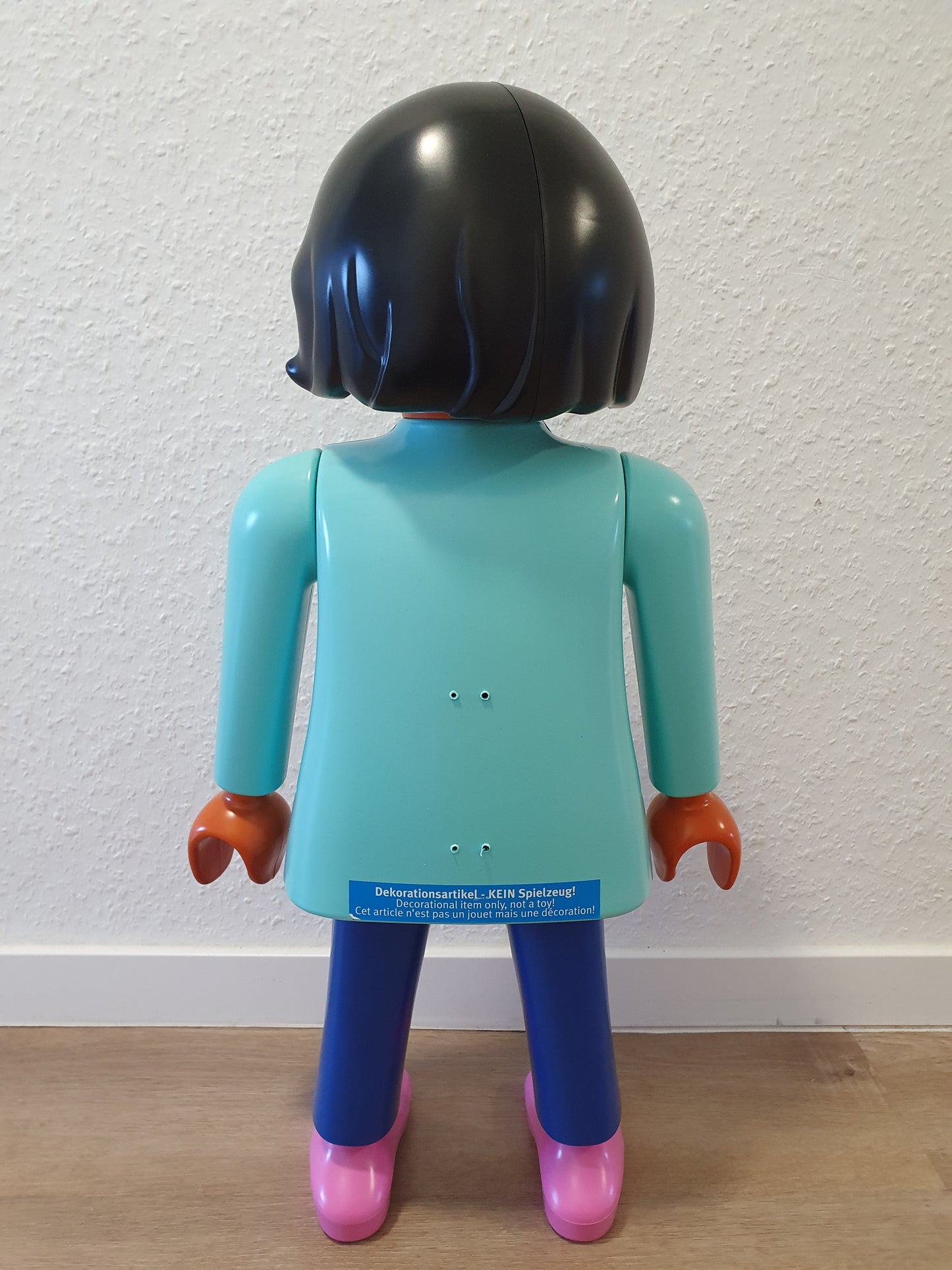 Playmobil 60cm City Frau Figur Werbefigur XXL Großfigur Standfigur 65cm Grande