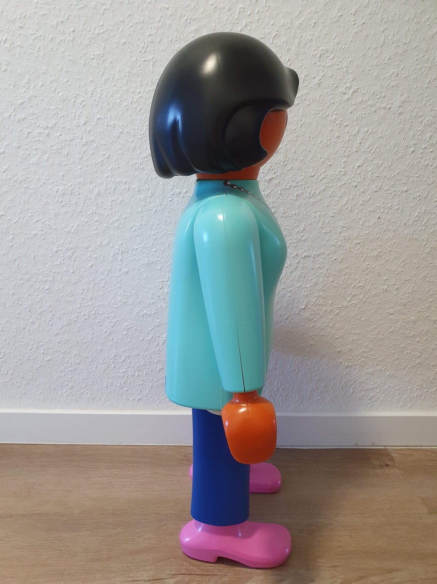 Playmobil 60cm City Frau Figur Werbefigur XXL Großfigur Standfigur 65cm Grande