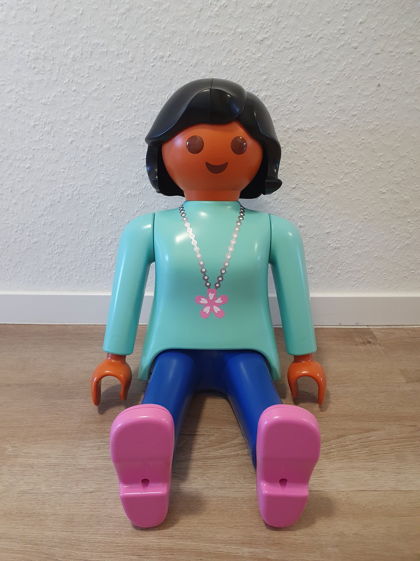 Playmobil 60cm City Frau Figur Werbefigur XXL Großfigur Standfigur 65cm Grande