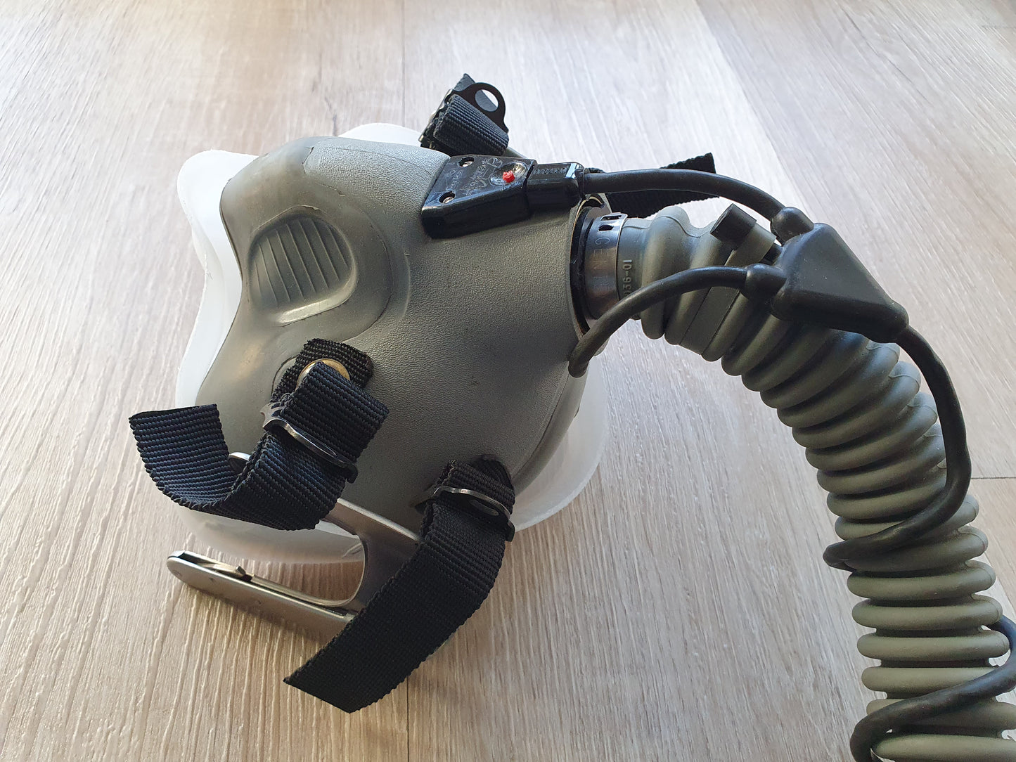 Gentex MBU-12/P Haube Sauerstoffmaske Pilotenmaske BW Oxygen Mask Pilot original