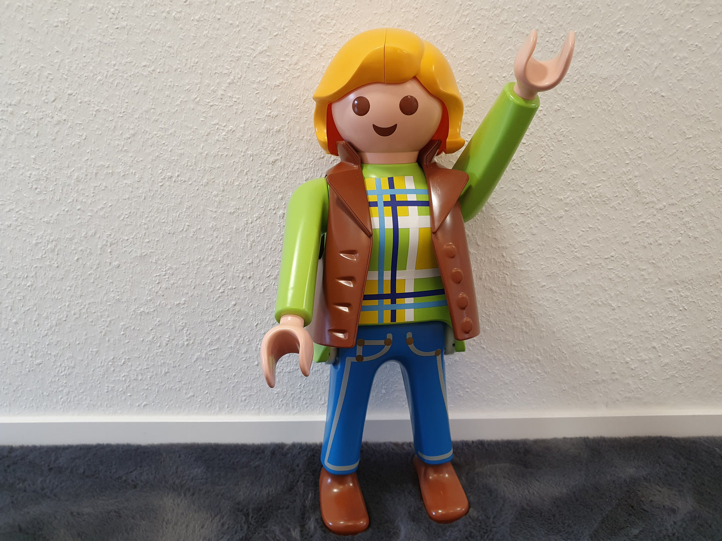 Playmobil 60cm Frau City Life Werbefigur XXL Großfigur Dekofigur Standfigur 65cm