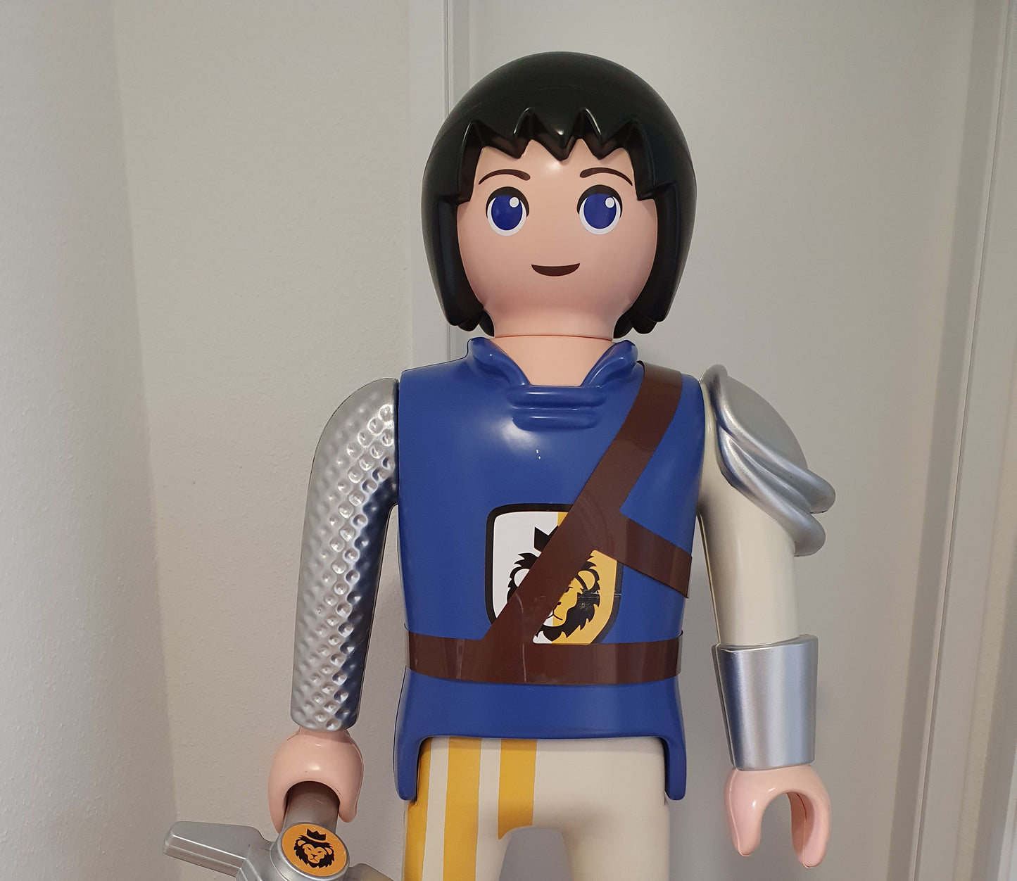 Playmobil 150cm Ritter Alex Werbefigur XXL Großfigur Dekofigur Standfigur Giant